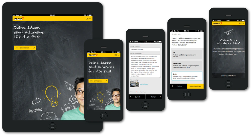 Postidea Mobile: Ideenmanagement zum Mitnehmen